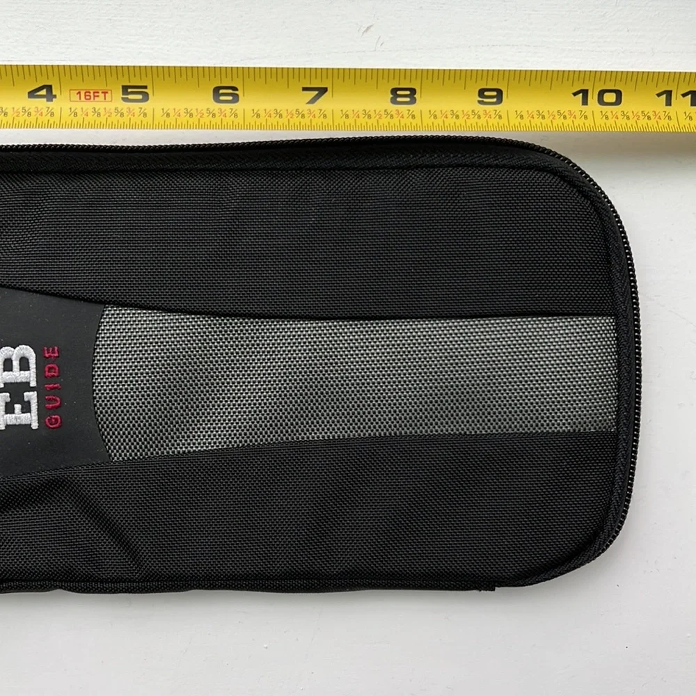 EB Guide Travel Case Tech Organizer Durable Zippered Pouch Modern Minimalist